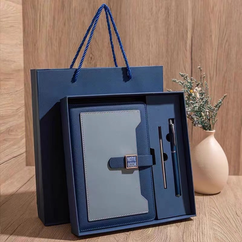 Teacher's Day Gift New Stylish Business Notebook Gift Set Premium High-End Journal Elegant Diary Notebook