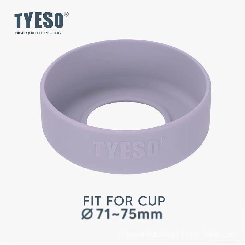 Tyeso Insulated Stainless Steel Coffee Cup Bumper 30OZ/40OZ Bottle Base Anti-Slip Silicone Pad