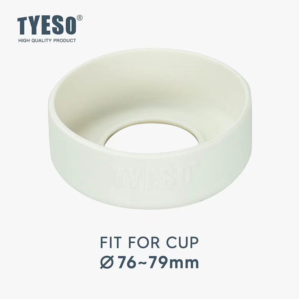 Tyeso Insulated Stainless Steel Coffee Cup Bumper 30OZ/40OZ Bottle Base Anti-Slip Silicone Pad