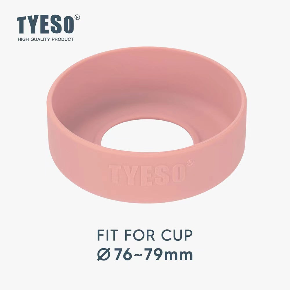 Tyeso Insulated Stainless Steel Coffee Cup Bumper 30OZ/40OZ Bottle Base Anti-Slip Silicone Pad