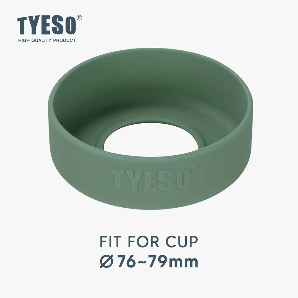 Tyeso Insulated Stainless Steel Coffee Cup Bumper 30OZ/40OZ Bottle Base Anti-Slip Silicone Pad