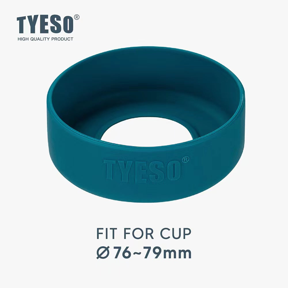 Tyeso Insulated Stainless Steel Coffee Cup Bumper 30OZ/40OZ Bottle Base Anti-Slip Silicone Pad