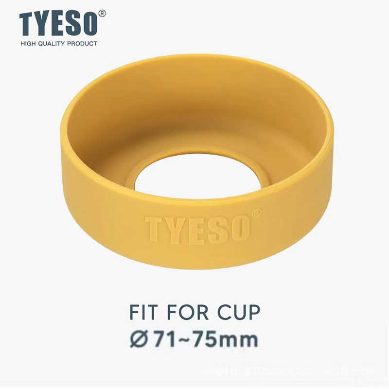 Tyeso Insulated Stainless Steel Coffee Cup Bumper 30OZ/40OZ Bottle Base Anti-Slip Silicone Pad