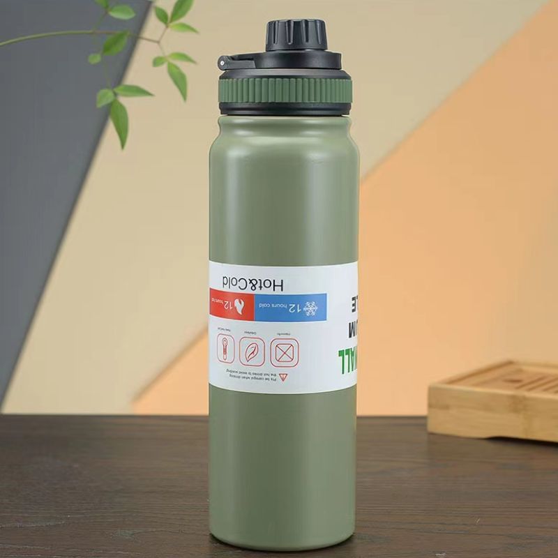 SG Ready Stock 1000ml Large Capacity Outdoor Sports Water Bottle/304 Stainless Steel Insulation Cup/Thermal Vacuum Flask/Creative Portable Traving Cup