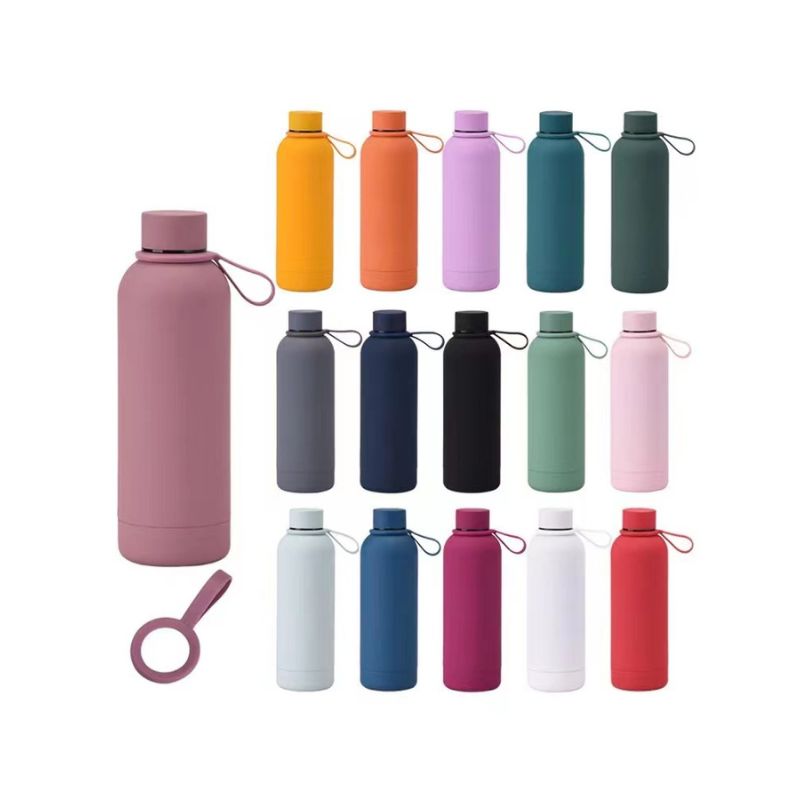 Teacher's Day Gift Customised 500ml Double Vacuum 304 Stainless Steel Small Mouth Coke Insulation Cup Sports Big Belly Portable Outdoor Wate Bottler