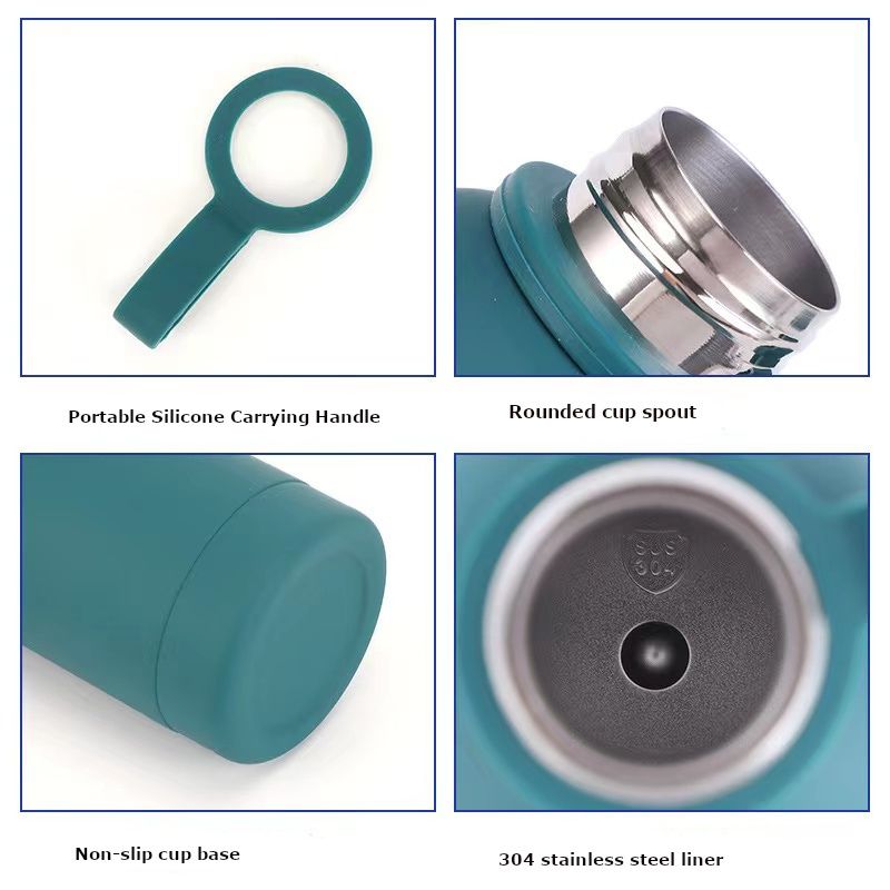 Teacher's Day Gift Customised 500ml Double Vacuum 304 Stainless Steel Small Mouth Coke Insulation Cup Sports Big Belly Portable Outdoor Wate Bottler