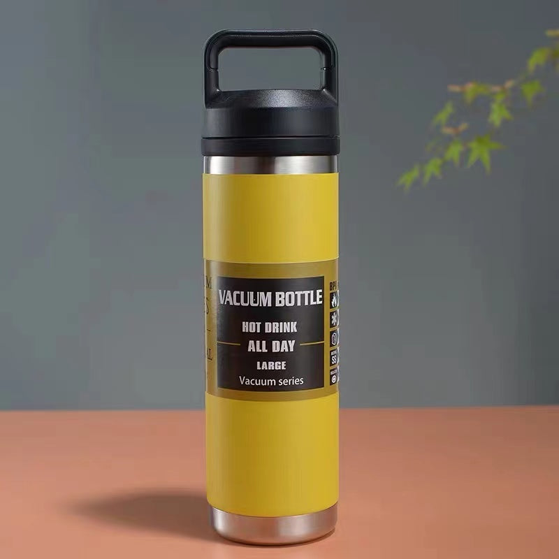 Teacher's Day Gift Customised YETI-Style Large Capacity Stainless Steel Insulated Water Bottle for Hiking and Outdoor