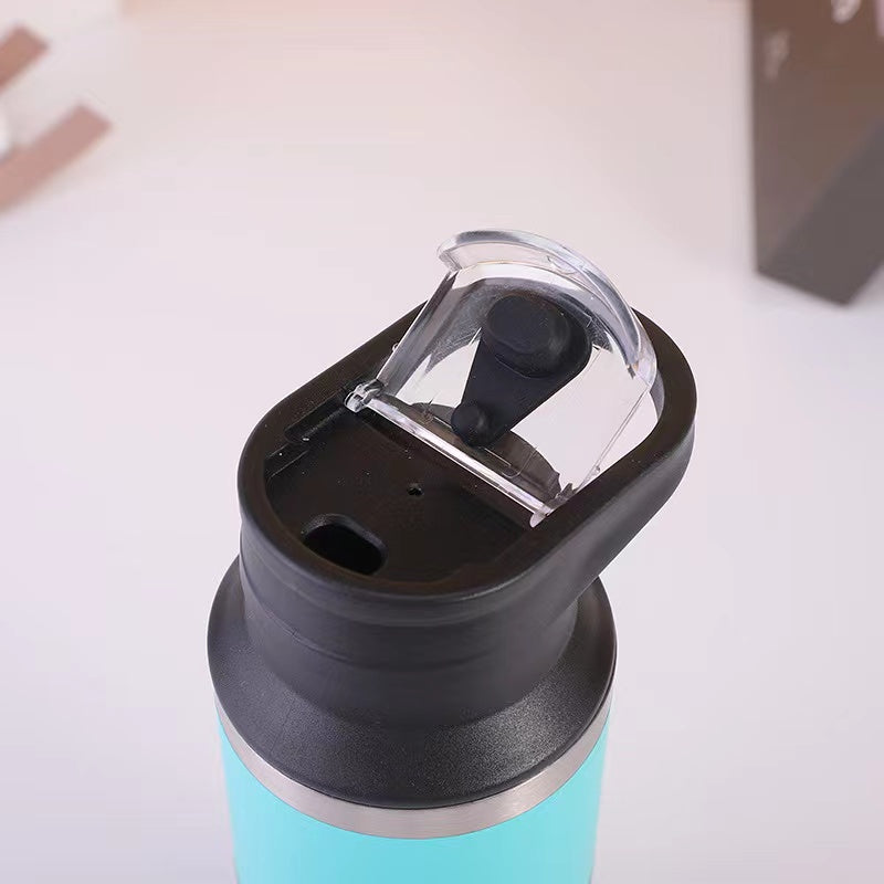 Teacher's Day Gift Customised 500ml Stainless Steel Sports Water Bottle Vacuum Insulated Flask Leak Proof Bottle Gift