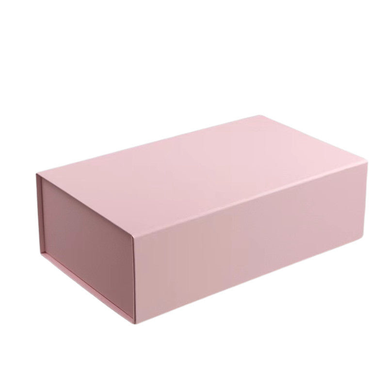 Elegant Rose Gold and Cyan Magnetic Cosmetic Box High-Quality Folding Gift Packaging Luxury Gift Box