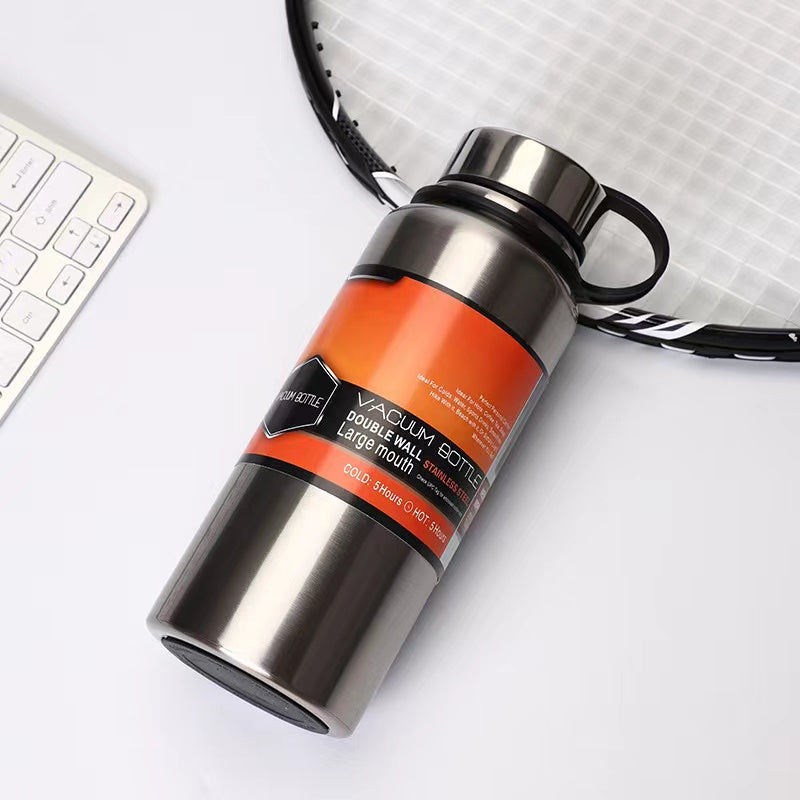 Stainless Steel Insulation Cup: Double Wall Vacuum Insulated Thermal Flask for Outdoor Hiking, Travel, and Gifts