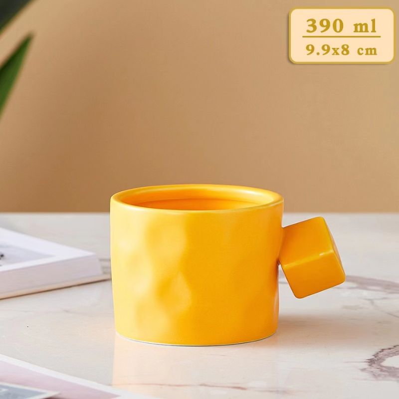 Teacher's Day Gift Creative Ceramic Mug/Minimalist Office Coffee Mug/Couple Mug/Breakfast Mug/Popular Internet Celebrity Gift