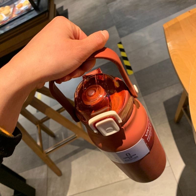 Teacher's Day Gift Customised 1.7L Large Capacity 304 Stainless Steel Thermal Sports Water Bottle Personalised Gift