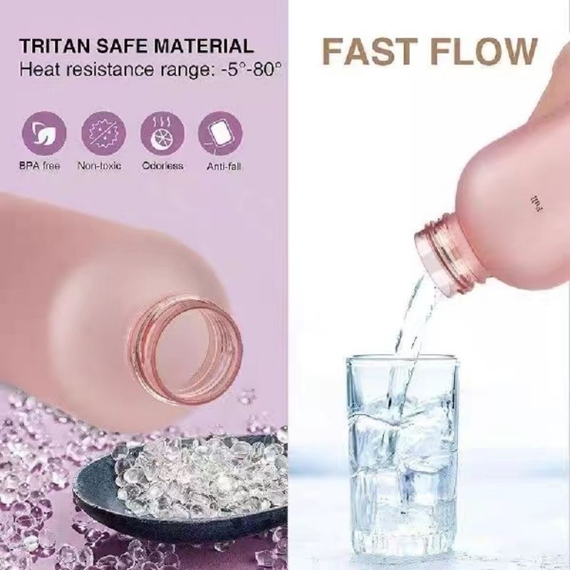 🇸🇬 Ready Stock 1000ml Tritan BPA Free Water Bottle with portable large capacity for Leak proof&Time scales Sport