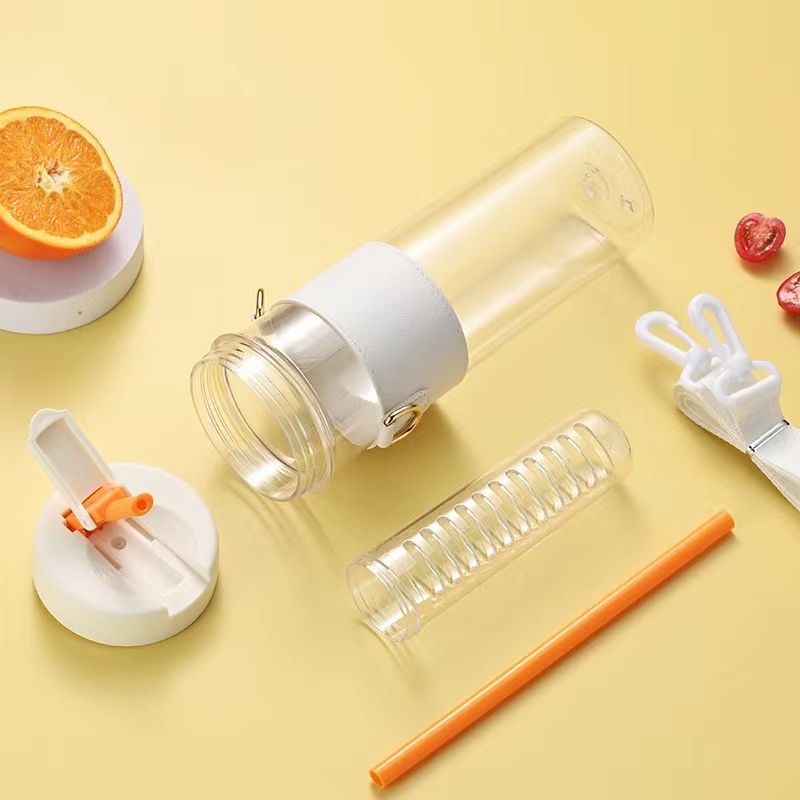 850ml Straw Cup Ins Water Bottle Portable outdoor Tea cup and Large Capacity mug