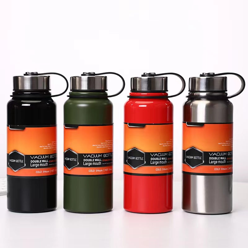 Stainless Steel Insulation Cup: Double Wall Vacuum Insulated Thermal Flask for Outdoor Hiking, Travel, and Gifts