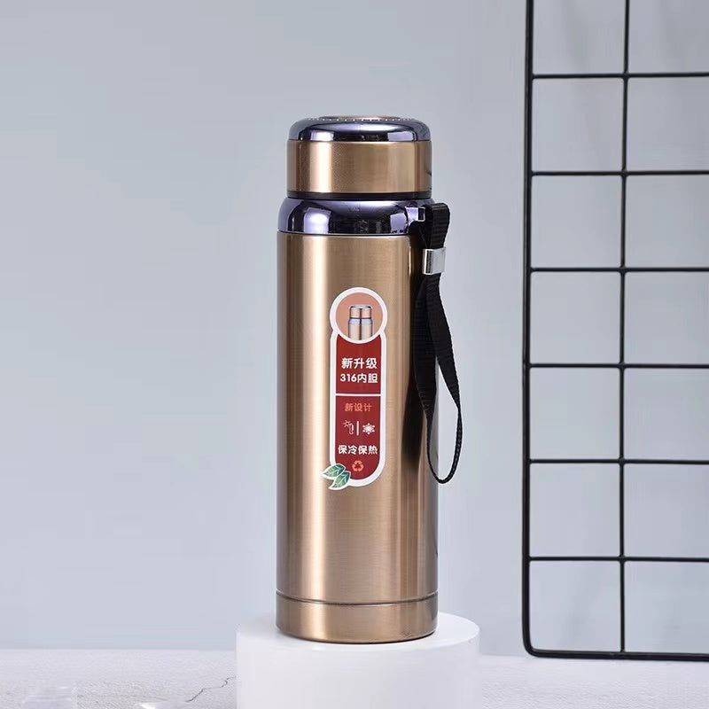 Chinese New Year Business Gift Jug /316 Stainless Steel Insulation Cup/Outdoor Large Capacity Thermal Vacuum Flask/ Christmas Sports Water Bottle