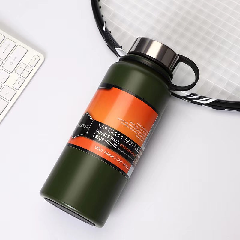 Stainless Steel Insulation Cup: Double Wall Vacuum Insulated Thermal Flask for Outdoor Hiking, Travel, and Gifts