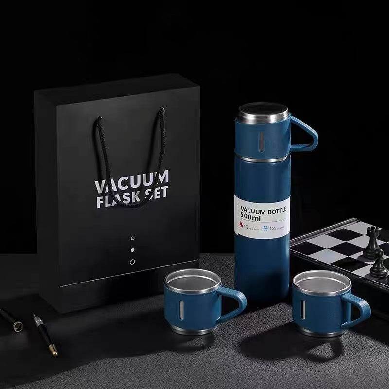 SG Ready Stock 304 Stainless Steel Vacuum Insulated Flask/Business Portable Water Bottle/Office Minimalistic Cup/ Christmas Gift Sets/Chinese New Year Gift