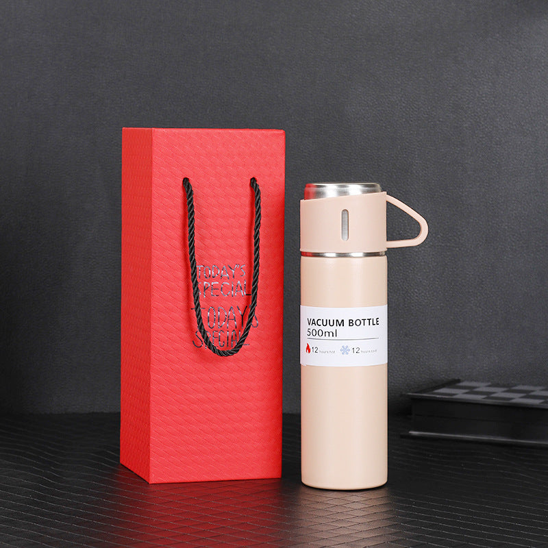 SG Ready Stock 304 Stainless Steel Vacuum Insulated Flask/Business Portable Water Bottle/Office Minimalistic Cup/ Christmas Gift Sets/Chinese New Year Gift