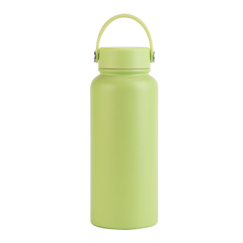 Customised Stainless Steel Thermal Vacuum Flask Set - Large Capacity Portable Outdoor Bottle with Wide Mouth Insulation Cup