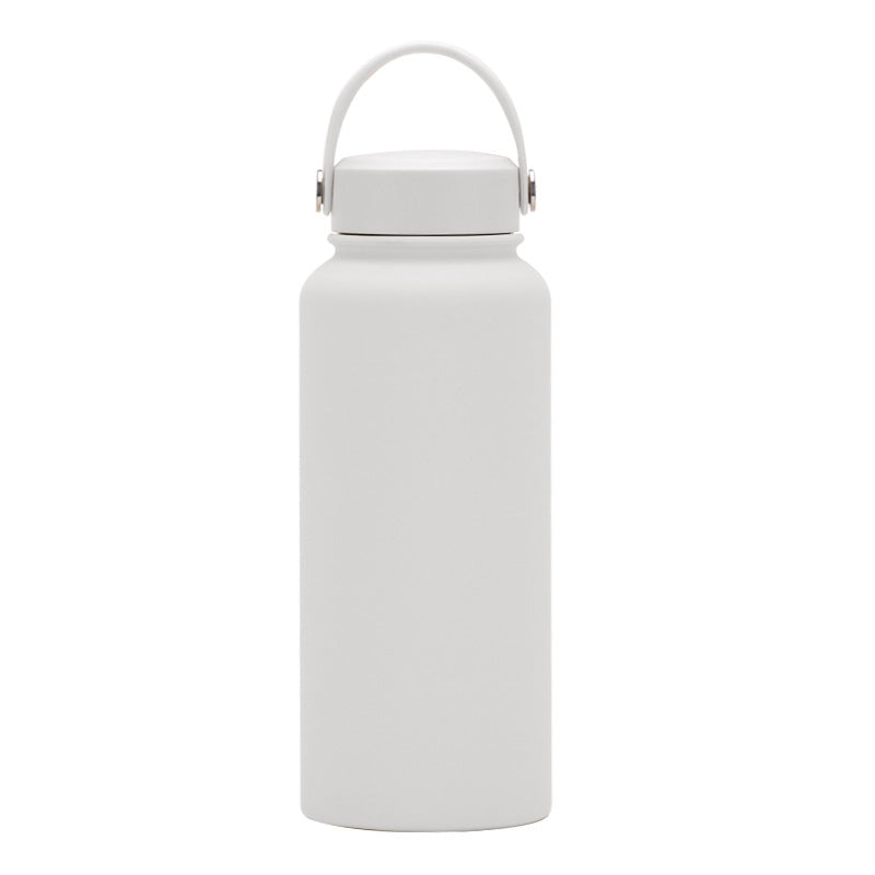 Customised Stainless Steel Thermal Vacuum Flask Set - Large Capacity Portable Outdoor Bottle with Wide Mouth Insulation Cup
