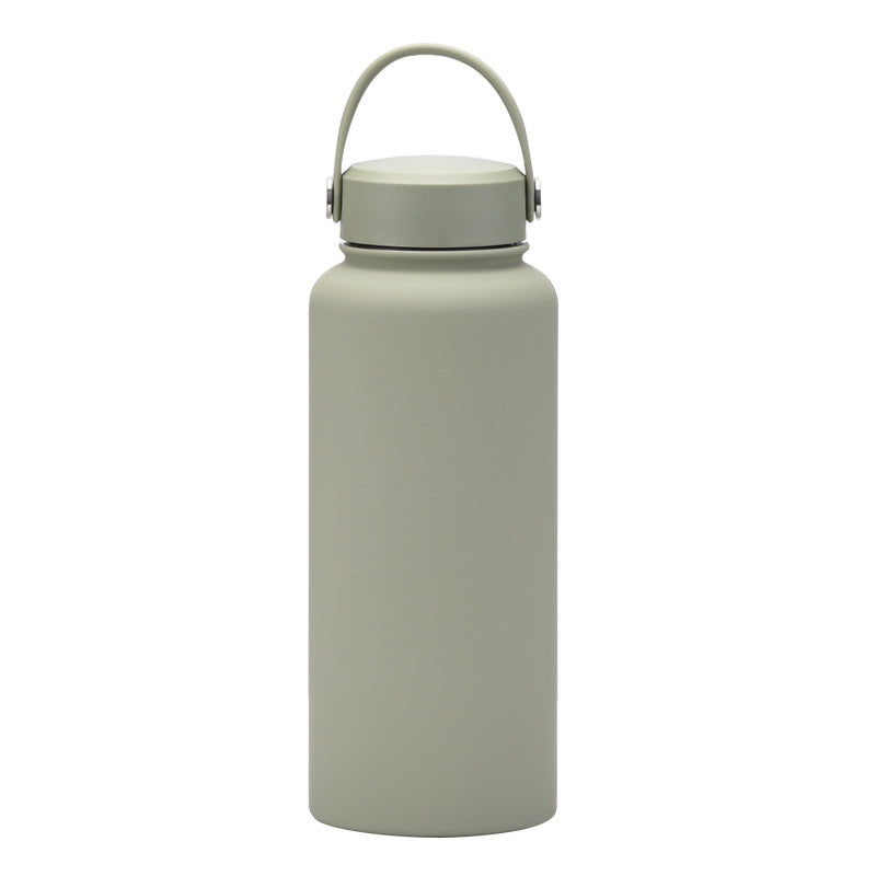 Customised Stainless Steel Thermal Vacuum Flask Set - Large Capacity Portable Outdoor Bottle with Wide Mouth Insulation Cup