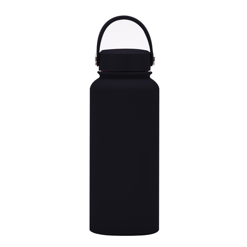 Customised Stainless Steel Thermal Vacuum Flask Set - Large Capacity Portable Outdoor Bottle with Wide Mouth Insulation Cup