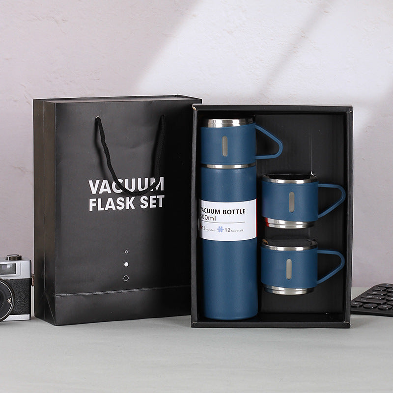 SG Ready Stock 304 Stainless Steel Vacuum Insulated Flask/Business Portable Water Bottle/Office Minimalistic Cup/ Christmas Gift Sets/Chinese New Year Gift