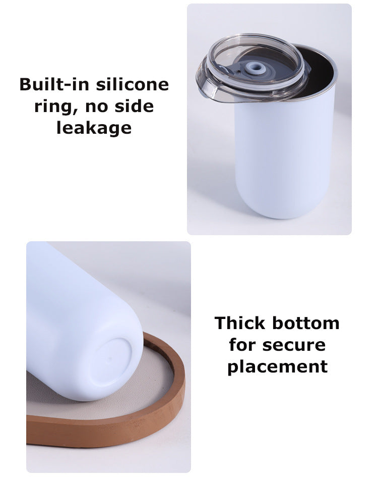 SG Ready Stock Portable 304 Stainless Steel Insulation Coffee Mug /Ins Style Travelling Mug/ Office Cup For Hot and Cold Drinks/Packing Cup