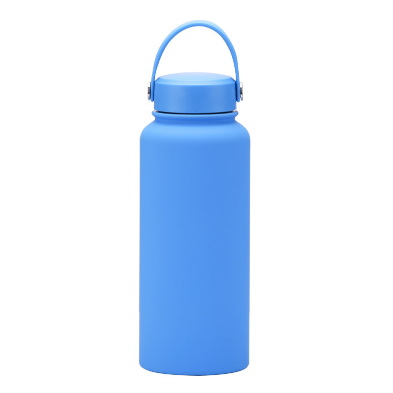 Customised Stainless Steel Thermal Vacuum Flask Set - Large Capacity Portable Outdoor Bottle with Wide Mouth Insulation Cup
