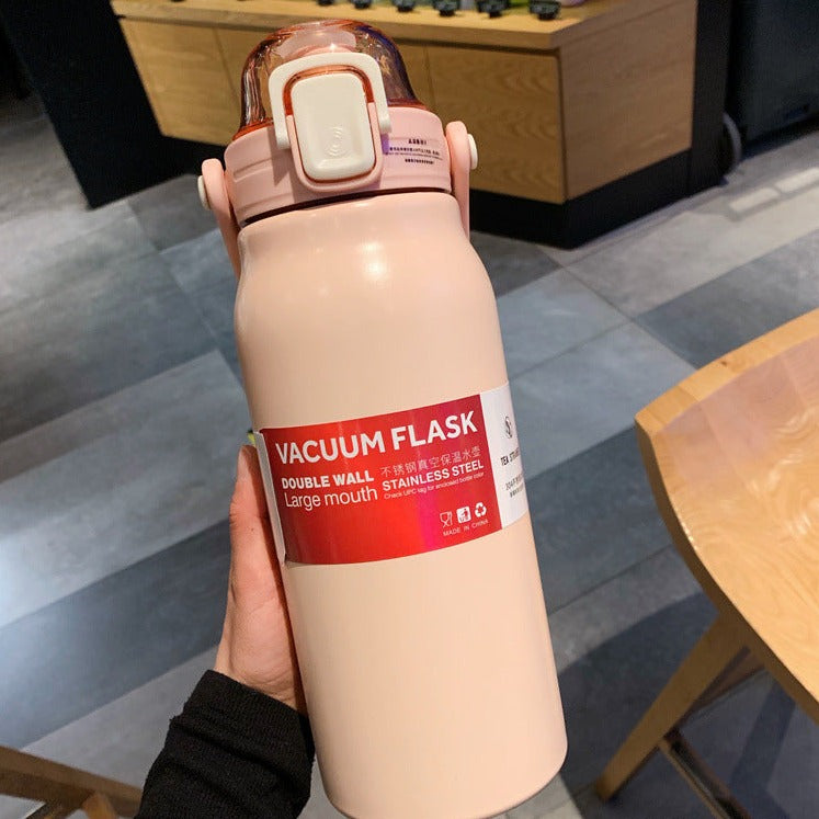 Teacher's Day Gift Customised 1.7L Large Capacity 304 Stainless Steel Thermal Sports Water Bottle Personalised Gift