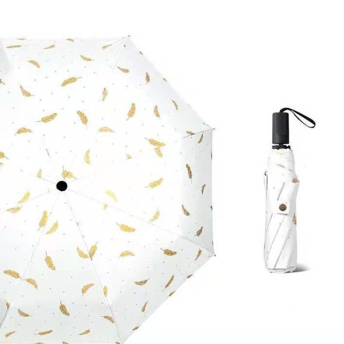 Anti-Uv Automatic Manual Daisy Bear Design Foldable Lightweight Umbrella