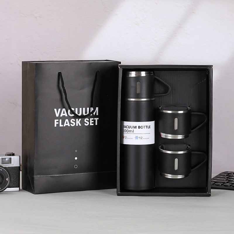 SG Ready Stock 304 Stainless Steel Vacuum Insulated Flask/Business Portable Water Bottle/Office Minimalistic Cup/ Christmas Gift Sets/Chinese New Year Gift