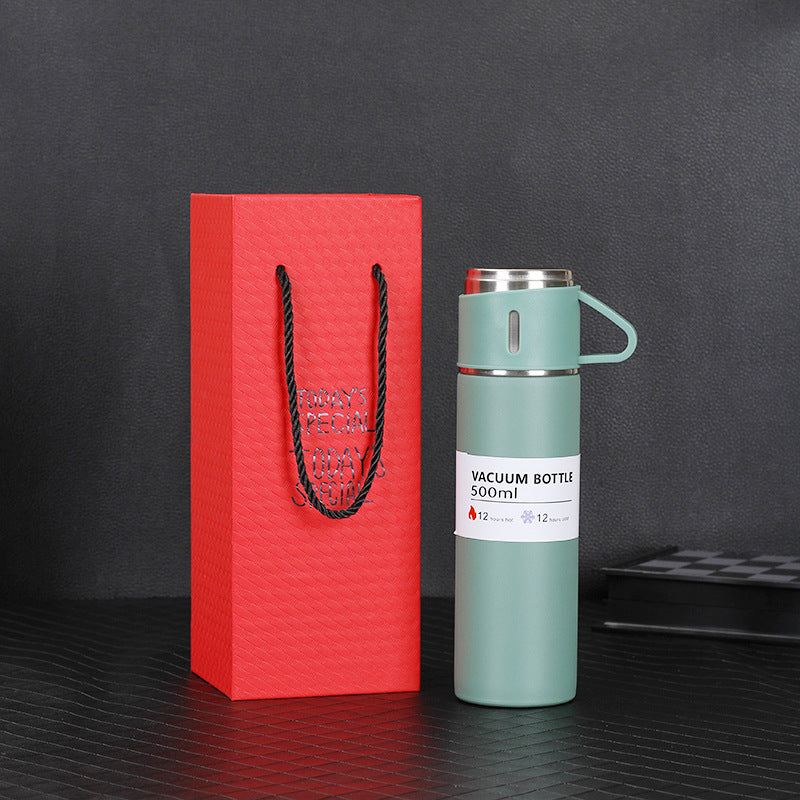 SG Ready Stock 304 Stainless Steel Vacuum Insulated Flask/Business Portable Water Bottle/Office Minimalistic Cup/ Christmas Gift Sets/Chinese New Year Gift