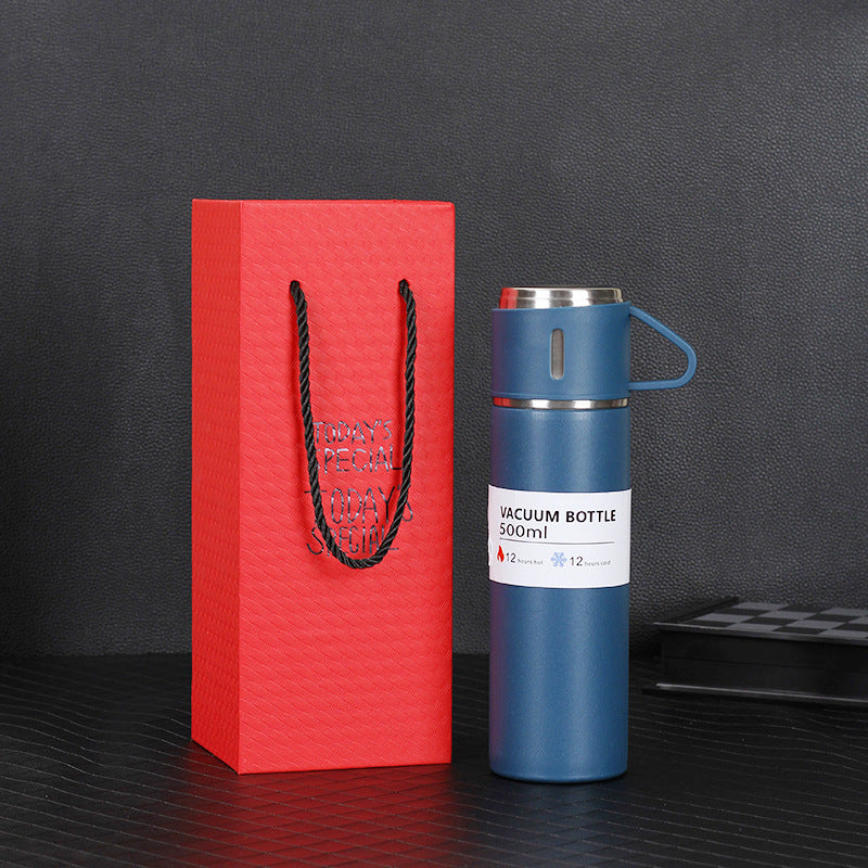 SG Ready Stock 304 Stainless Steel Vacuum Insulated Flask/Business Portable Water Bottle/Office Minimalistic Cup/ Christmas Gift Sets/Chinese New Year Gift