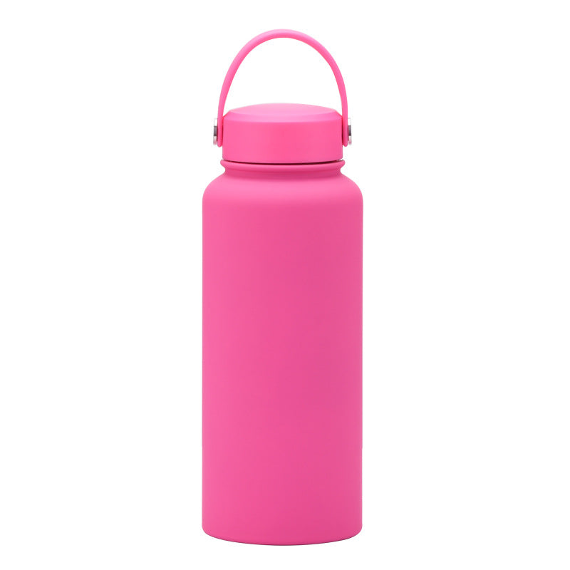 Customised Stainless Steel Thermal Vacuum Flask Set - Large Capacity Portable Outdoor Bottle with Wide Mouth Insulation Cup