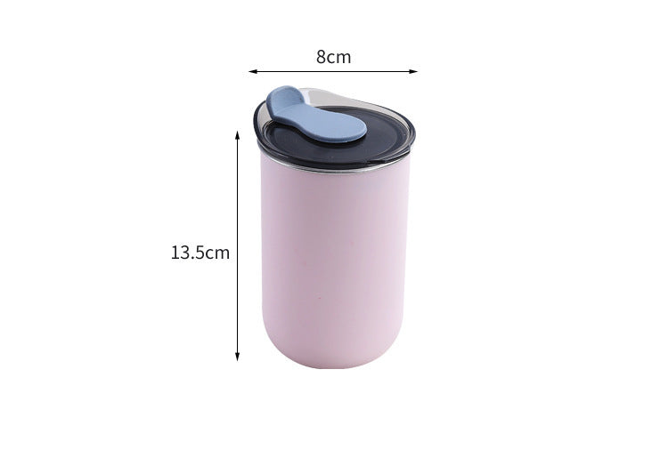 SG Ready Stock Portable 304 Stainless Steel Insulation Coffee Mug /Ins Style Travelling Mug/ Office Cup For Hot and Cold Drinks/Packing Cup