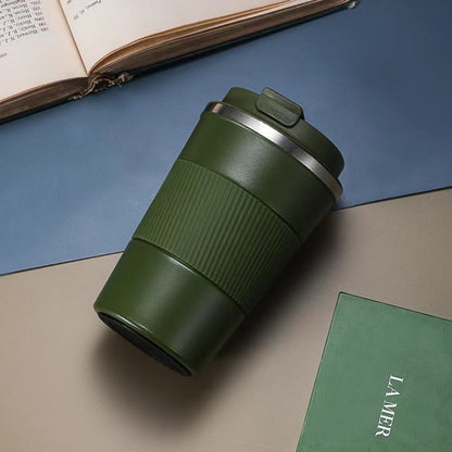Teacher's Day Gift Portable Stainless Steel Thermal Coffee Cup Leakproof Travel Tumbler