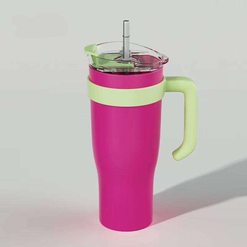 1.2L Large Capacity Vacuum Insulated Stainless Steel Vehicle-Mounted Cup