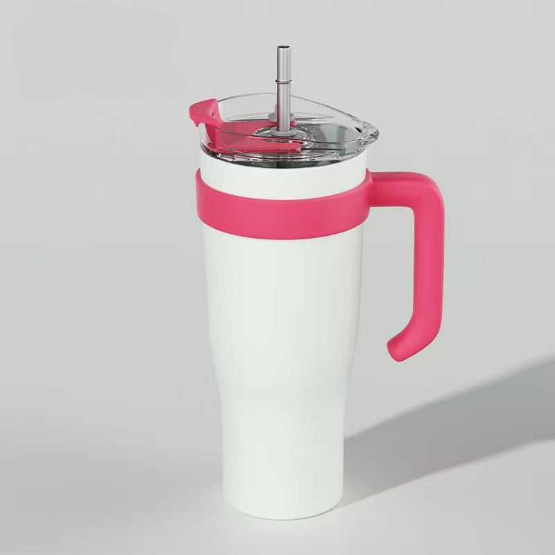 1.2L Large Capacity Vacuum Insulated Stainless Steel Vehicle-Mounted Cup