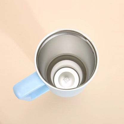 Teacher's Day Gift Customised 1200ml Large Capacity Car Cup with Handle & Straw Stainless Steel Cup Perfect For Coffee & Tea