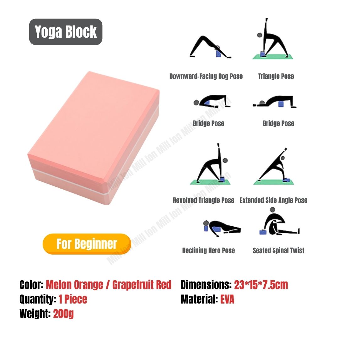 Ready Stock Premium TPE Yoga Mat Non-Slip Eco-Friendly Fitness Exercise Mat with Strap