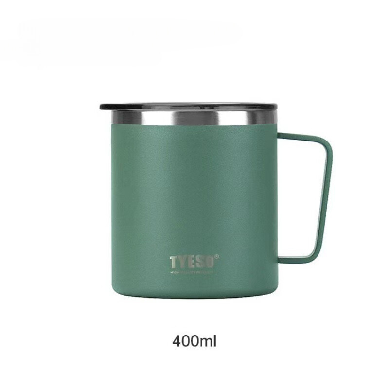 SG Ready Stock Xmas Gift Tyeso 304 Stainless Steel Insulated Coffee Mug Heatproof Official Cup