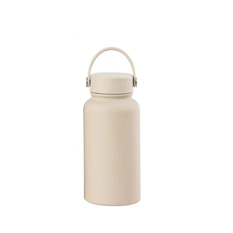 650ml CustomisedStainless Steel Thermal Vacuum Flask Set - Large Capacity Portable Outdoor Bottle with Wide Mouth Insulation Cup