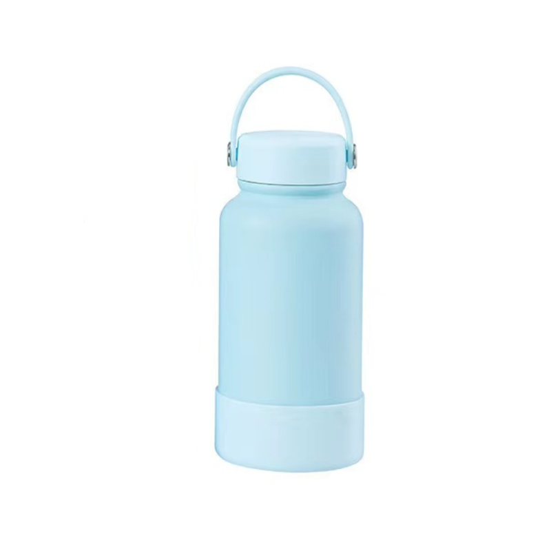 650ml CustomisedStainless Steel Thermal Vacuum Flask Set - Large Capacity Portable Outdoor Bottle with Wide Mouth Insulation Cup