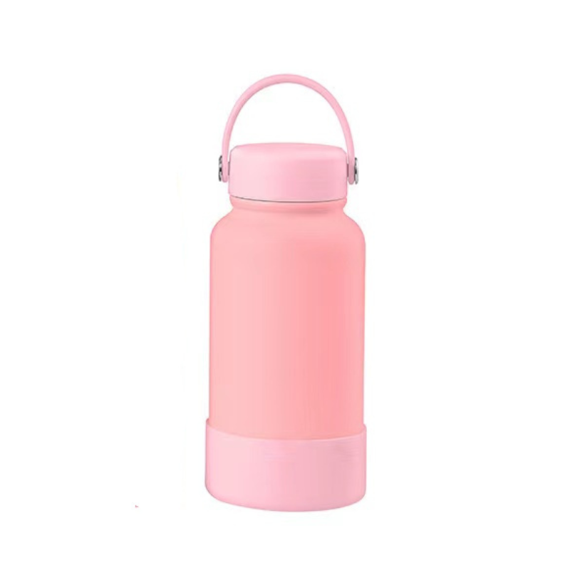 650ml CustomisedStainless Steel Thermal Vacuum Flask Set - Large Capacity Portable Outdoor Bottle with Wide Mouth Insulation Cup