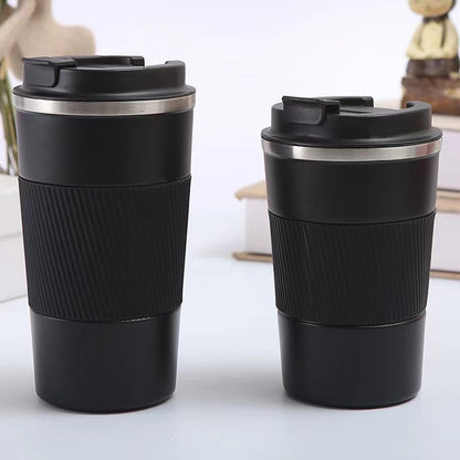 Teacher's Day Gift Portable Stainless Steel Thermal Coffee Cup Leakproof Travel Tumbler
