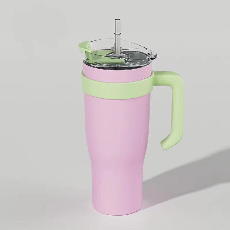 1.2L Large Capacity Vacuum Insulated Stainless Steel Vehicle-Mounted Cup