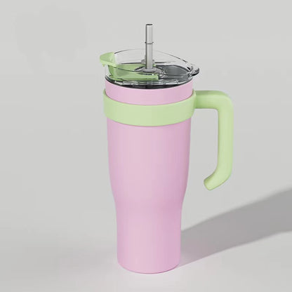 1.2L Large Capacity Vacuum Insulated Stainless Steel Vehicle-Mounted Cup