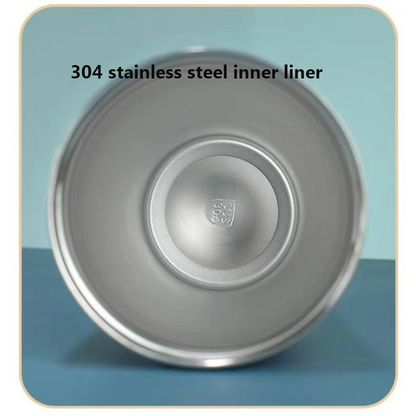 304 Stainless Steel Coffee Mug 600ml Diamond-Shaped Large Capacity Insulated Tumbler with Straw for On-the-Go Hydration